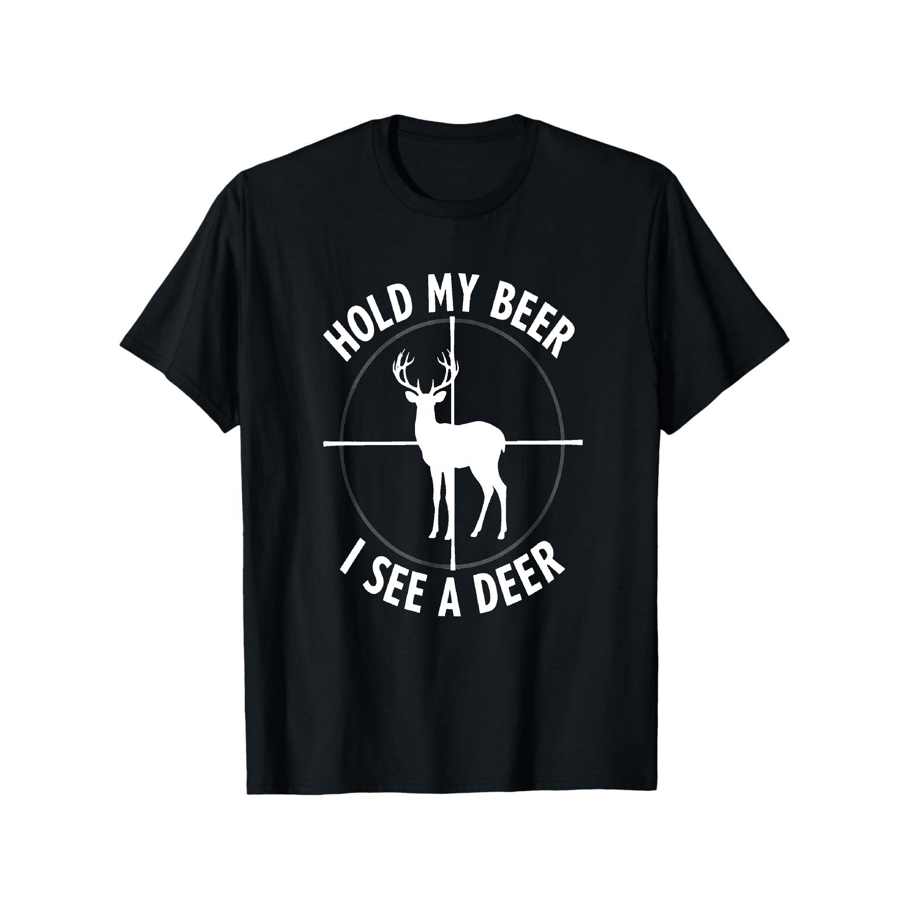Outdoor Hunting Graphic Tees - Zachowaj moją piwko, widzę jelenia -