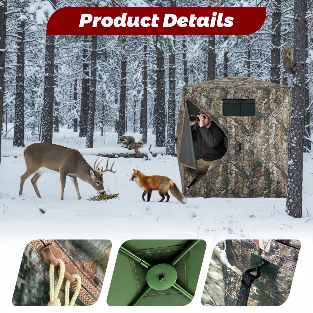 Kamuflażowa namiotowa budka my – Hunting & Outdoor Supplies Photos recenzja i cena