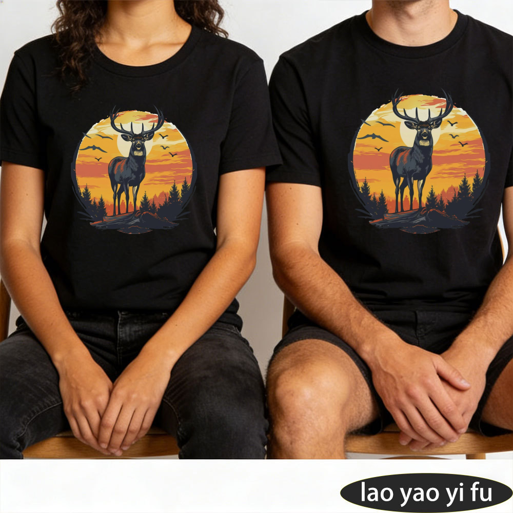 Męska koszulka z krótkim rękaw – Outdoor Hunting Graphic Tees recenzja i cena