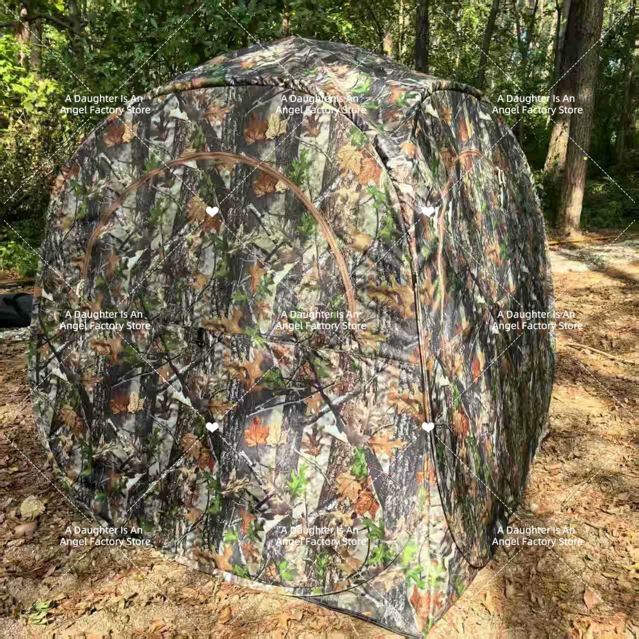 Namiot kamuflażowy do obserwac – Hunting And Camping In Forest recenzja i cena