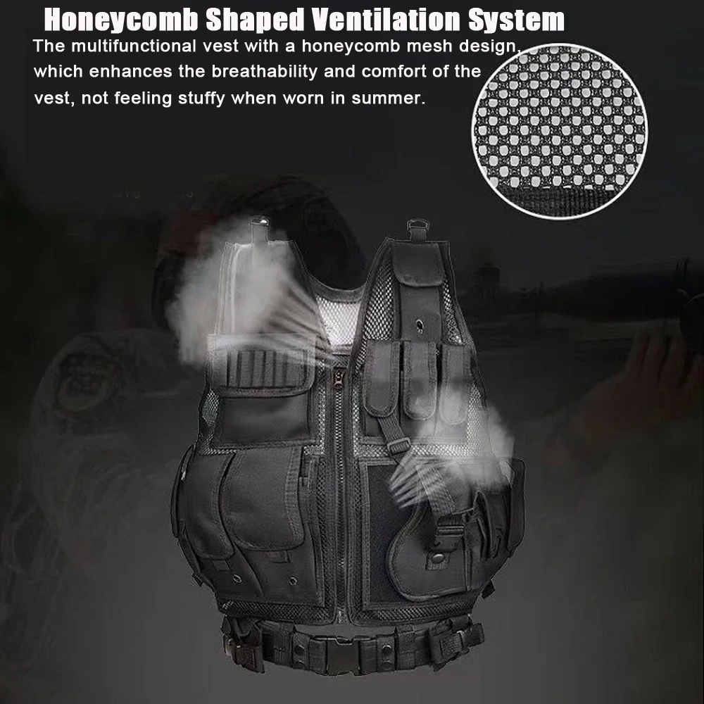 Regulowana kamizelka taktyczna – Hunting Outdoor Game recenzja i cena