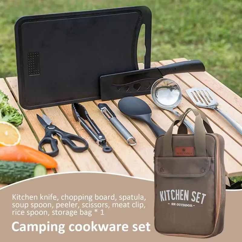 8-częściowy zestaw naczyń kuch – Outdoor Hunting Kitchen recenzja i cena