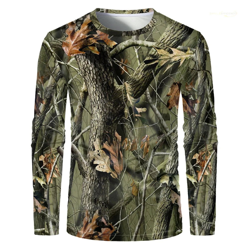Męska koszulka kamuflażowa do  – Hunting And Camping In Forest recenzja i cena