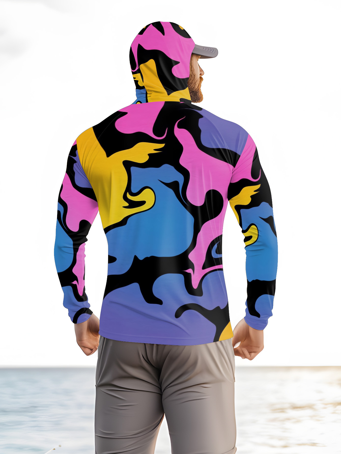 Męska bluza wędkarska z kaptur – Hunting Outdoor Shirts recenzja i cena