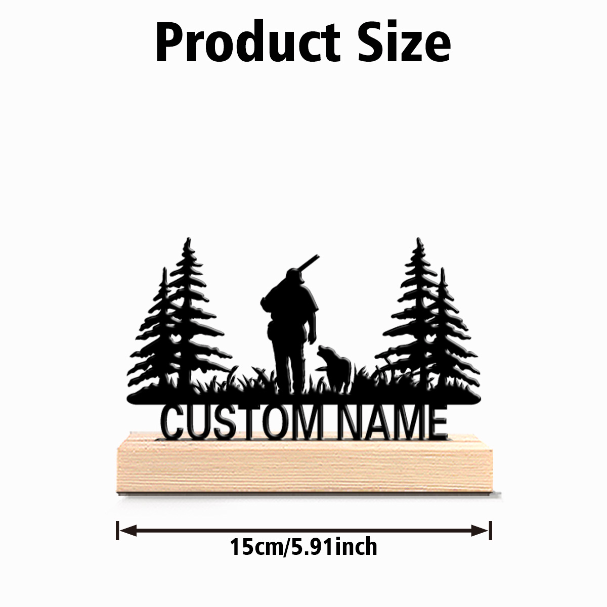 1 szt. Modna, personalizowana, – Hunting Outdoor Christmas Decorations recenzja i cena