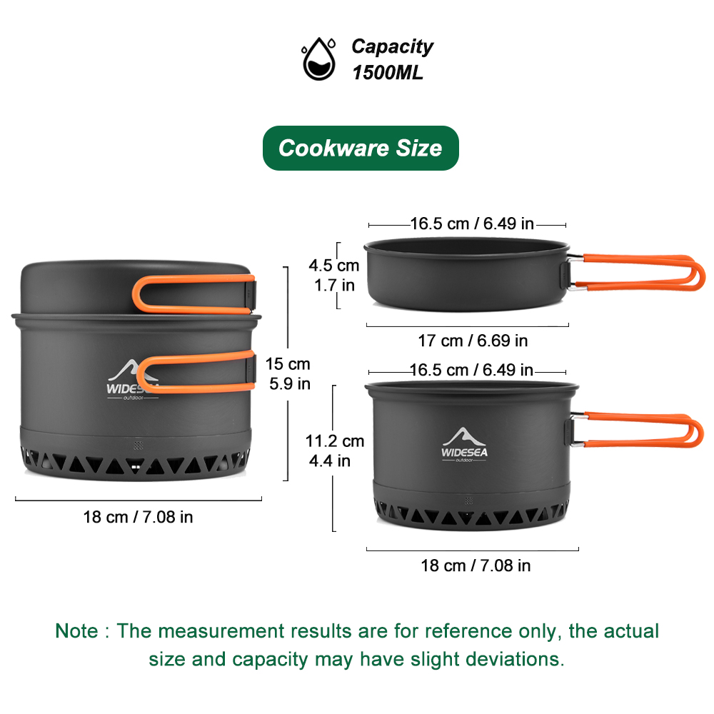 Zestaw naczyń kempingowych, na – Outdoor Hunting Kitchen recenzja i cena