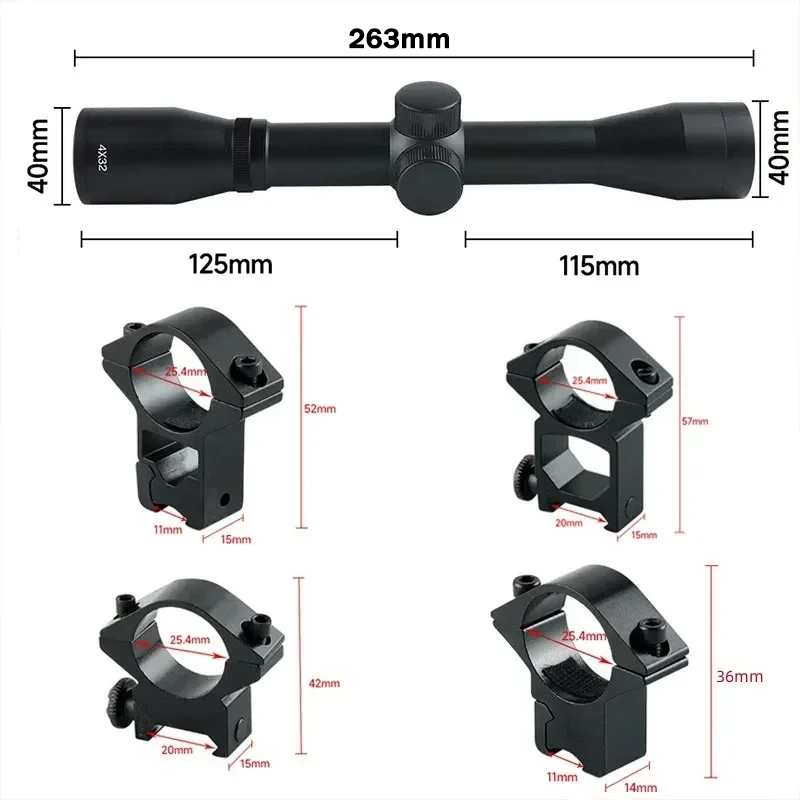 Luneta taktyczna 4x32 1.5-5x32 – Crossbow Scope Sight recenzja i cena