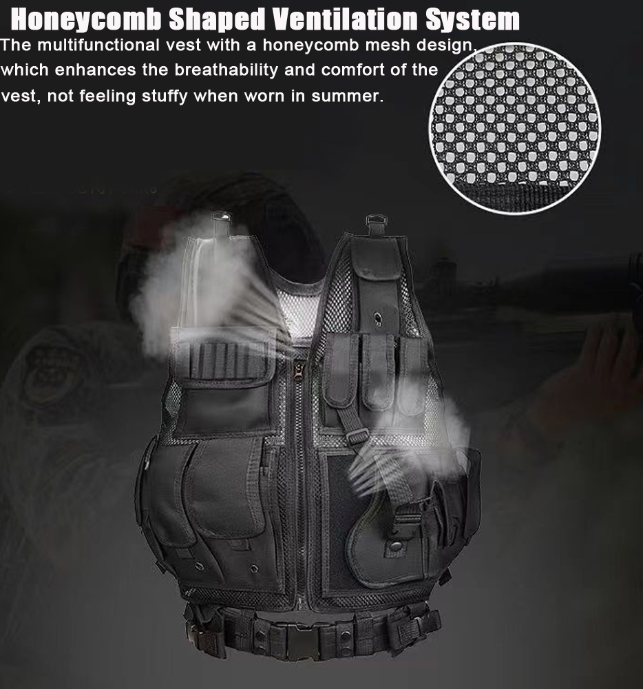 Regulowana kamizelka taktyczna – Hunting Outdoor Game recenzja i cena