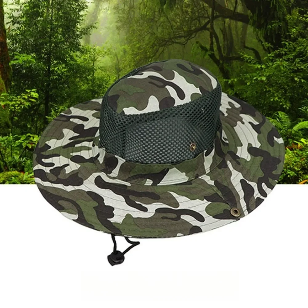 Kamuflaż Siatkowe kapelusze z  – Mens Outdoor Hunting Hats recenzja i cena