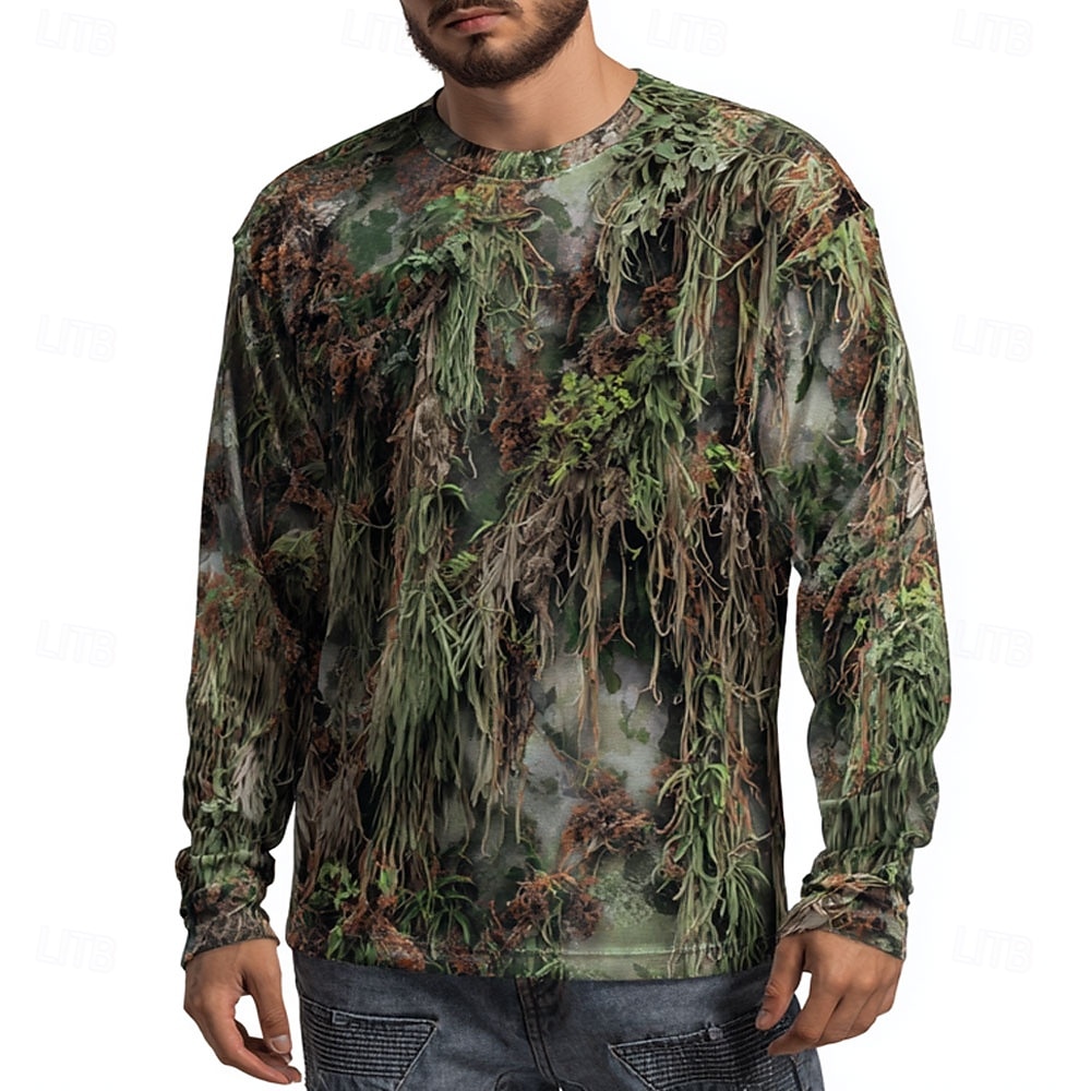 Męska koszulka z długim rękawe – Outdoor Hunting Graphic Tees recenzja i cena