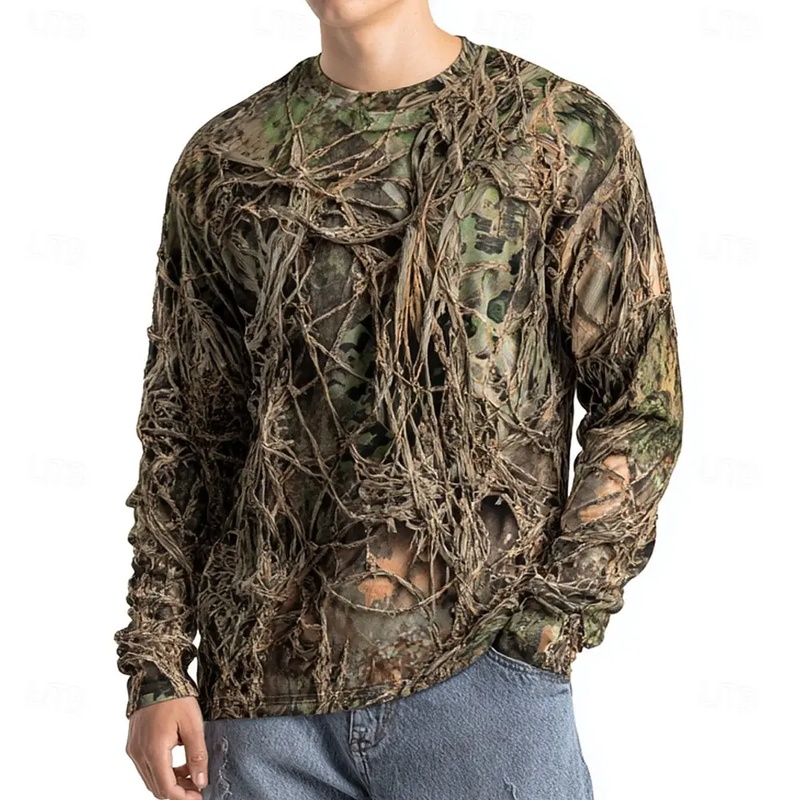 Męska koszulka z długim rękawe – Outdoor Hunting Graphic Tees recenzja i cena