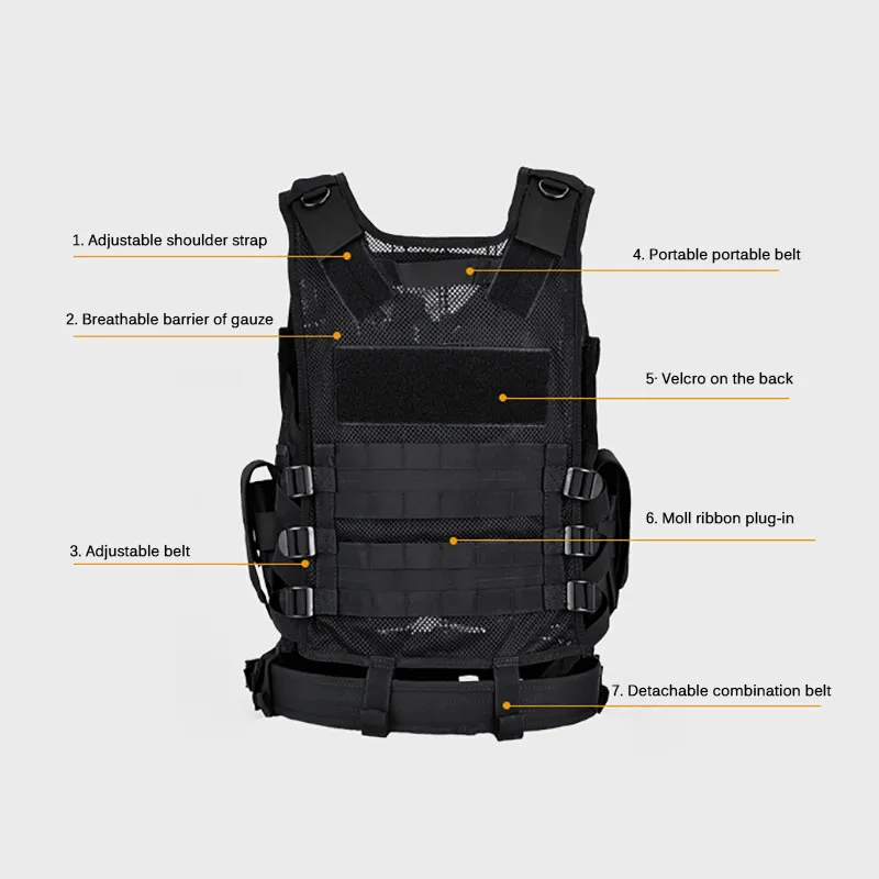 Regulowana kamizelka taktyczna – Hunting Outdoor Game recenzja i cena