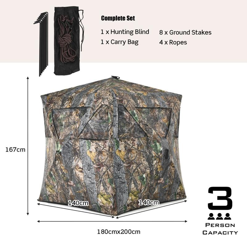 Przenośna budka myśliwska z ko – Hunting & Outdoor Supplies Photos recenzja i cena