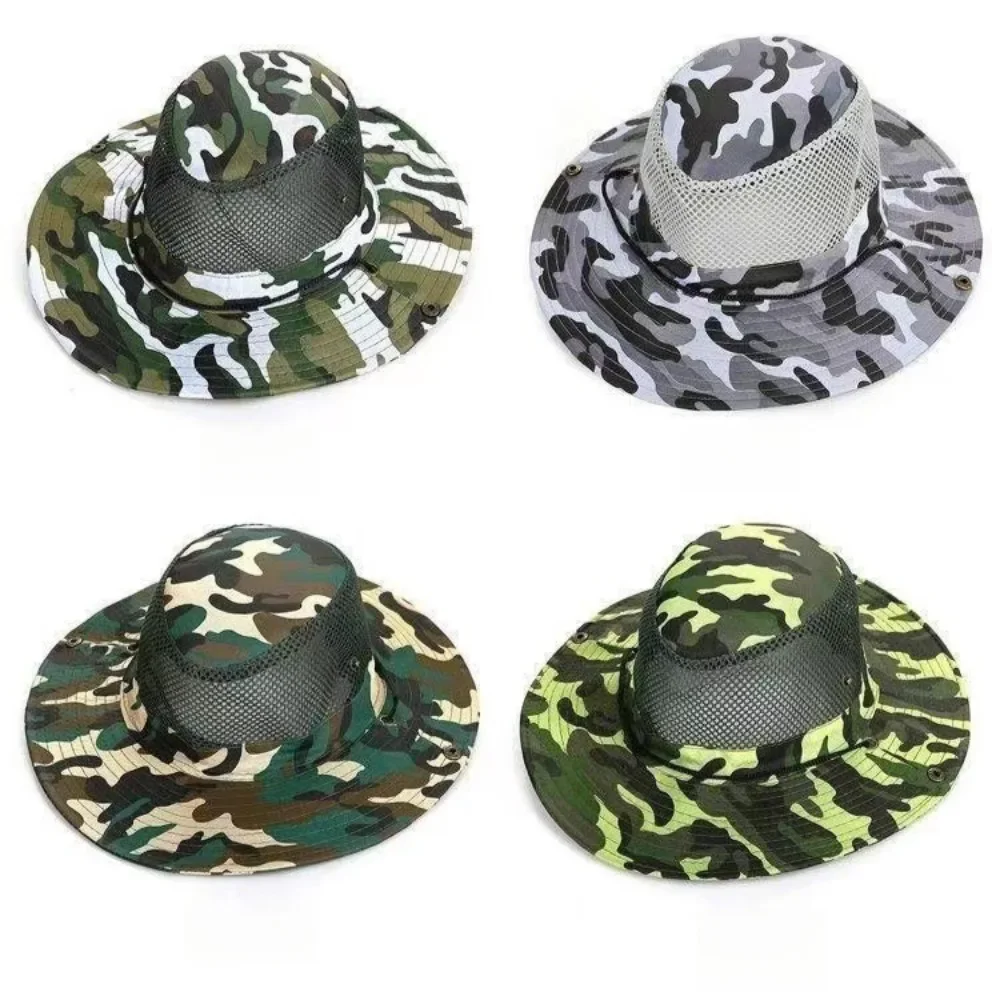 Kapelusze typu bucket z siatką – Mens Outdoor Hunting Hats recenzja i cena