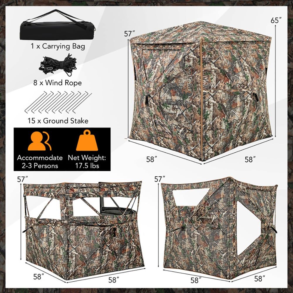 5-w-1 Odłączana budka myśliwsk – Hunting & Outdoor Supplies Photos recenzja i cena
