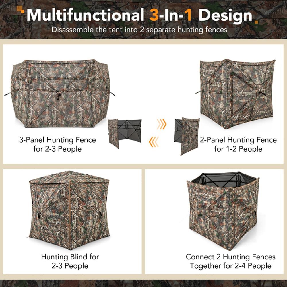 5-w-1 Odłączana budka myśliwsk – Hunting & Outdoor Supplies Photos recenzja i cena