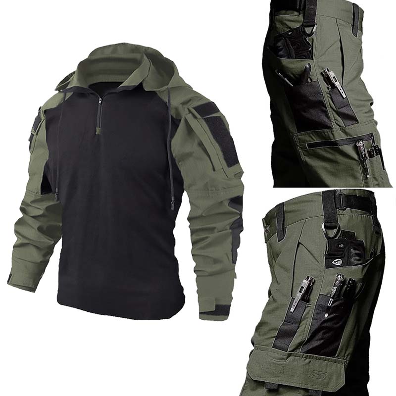 Męski taktyczny zestaw koszula – Hunting Outdoor Shirts recenzja i cena