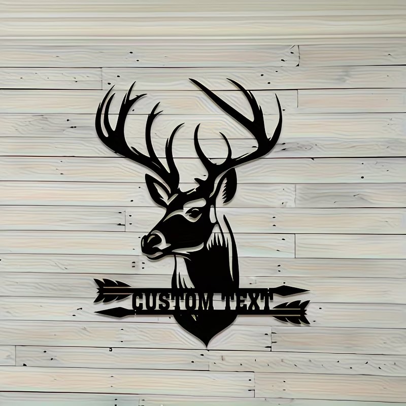 Metalowa dekoracja ścienna z g – Hunting Outdoor Christmas Decorations recenzja i cena