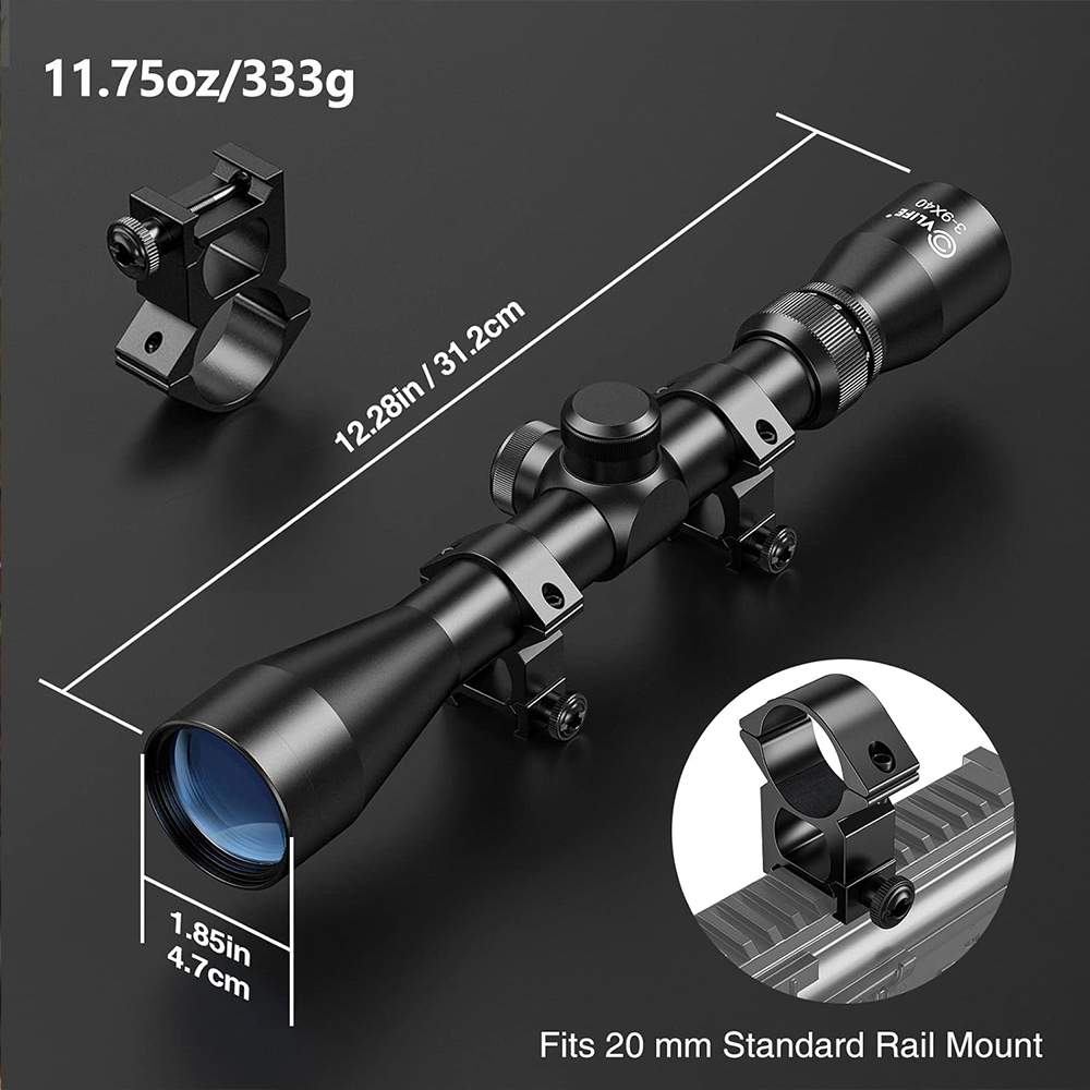 Luneta celownicza 3-9X40 do po – Crossbow Scope Sight recenzja i cena