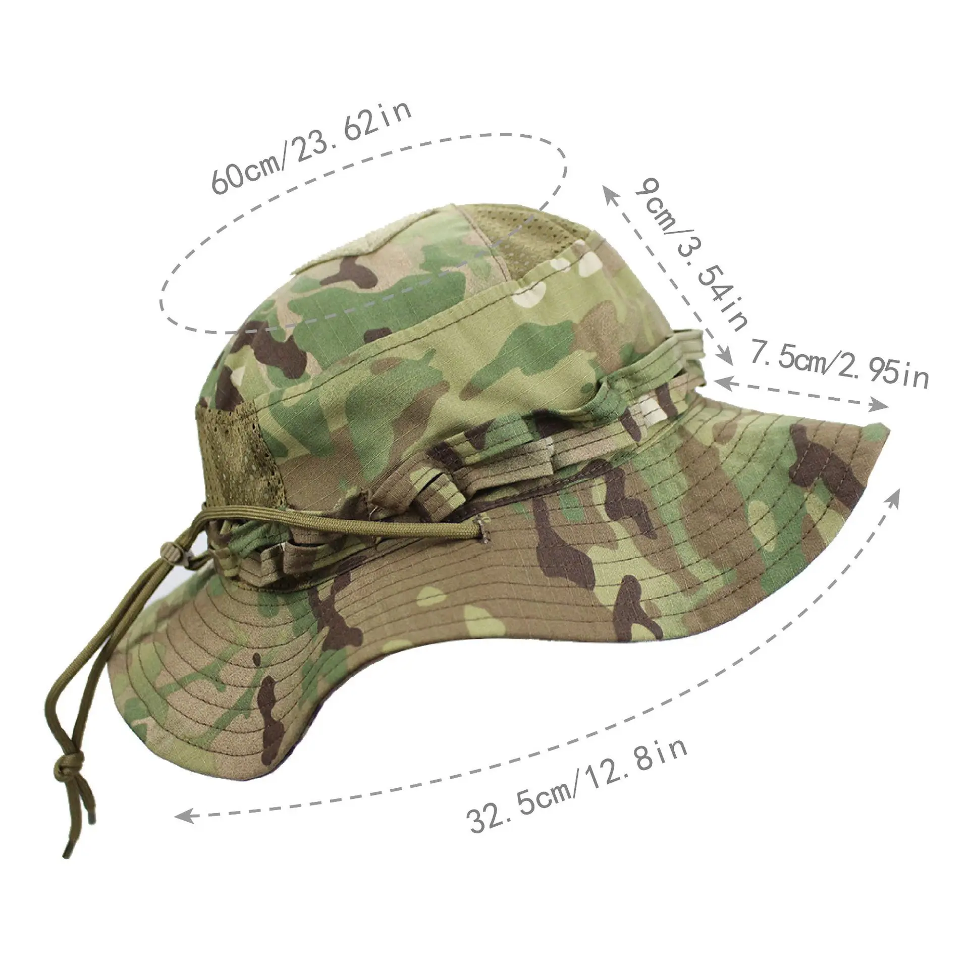 Nowa Taktyczna Czapka Boonie z – Mens Outdoor Hunting Hats recenzja i cena
