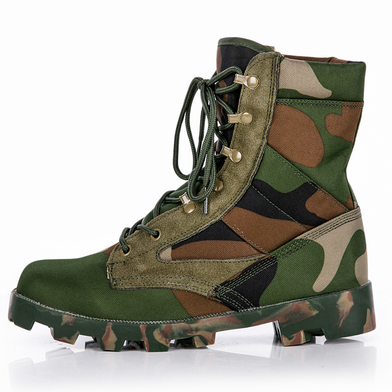Buty taktyczne męskie w kamufl – Outdoor Hunting Fabric recenzja i cena