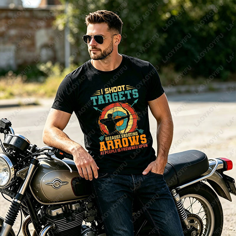 Koszulka graficzna do łucznict – Outdoor Hunting Graphic Tees recenzja i cena