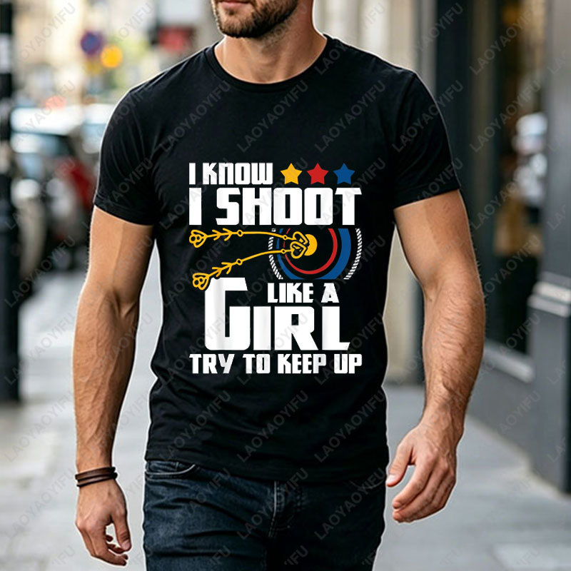 Koszulka graficzna do łucznict – Outdoor Hunting Graphic Tees recenzja i cena